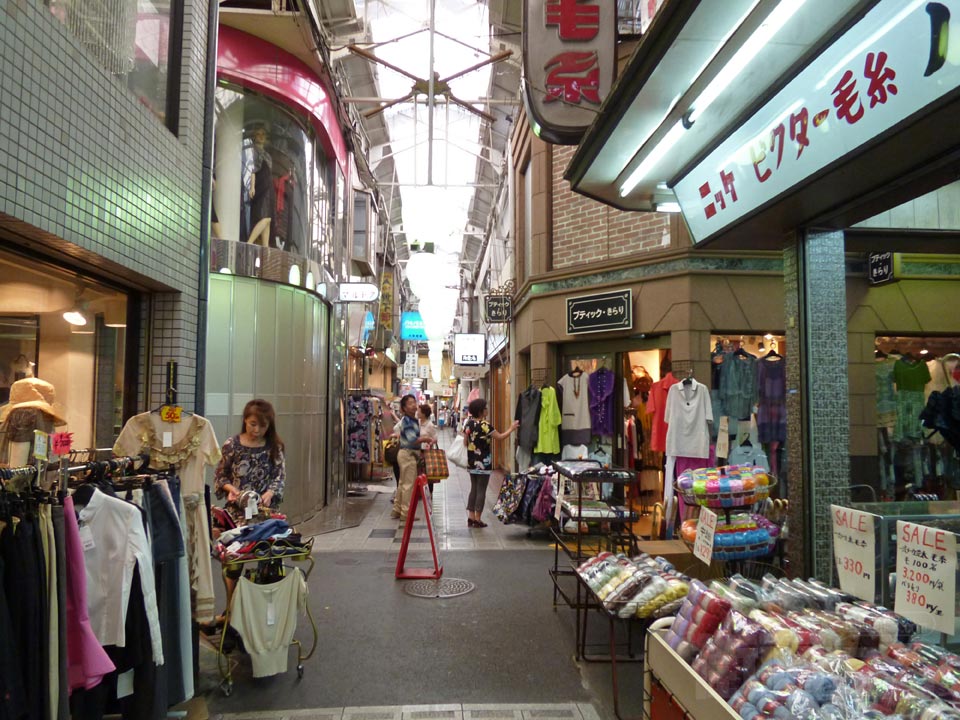鶴橋商店街7班通り写真画像