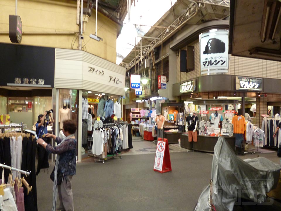 鶴橋商店街2班通り写真画像
