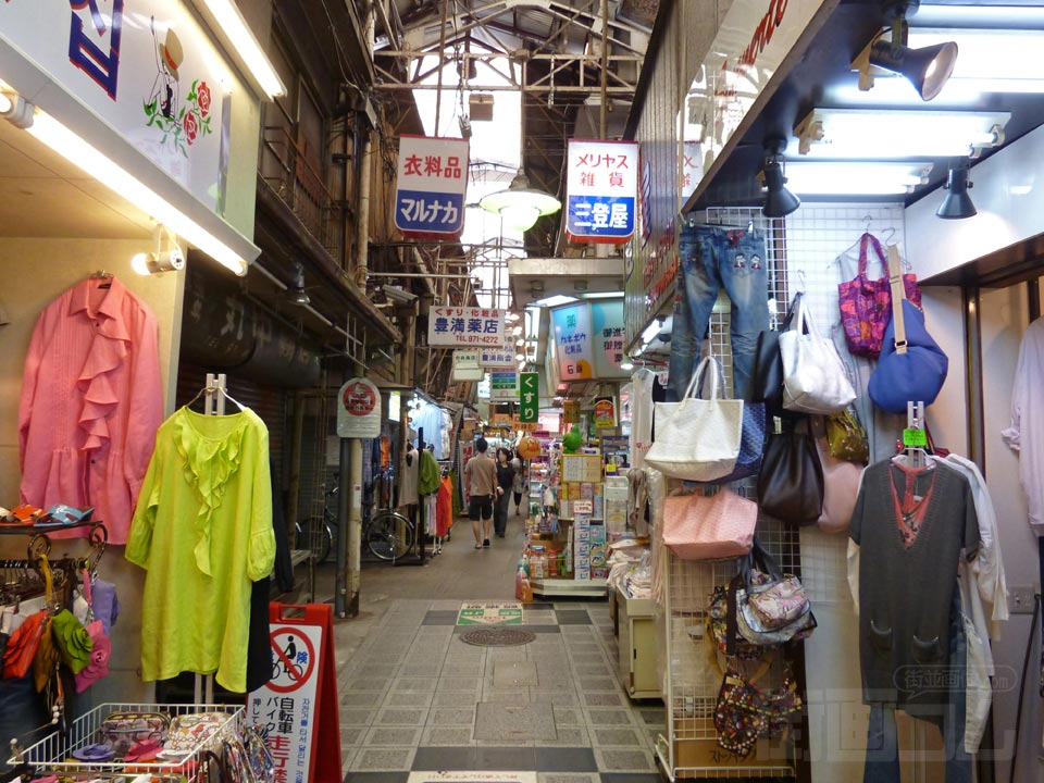 鶴橋商店街2班通り写真画像