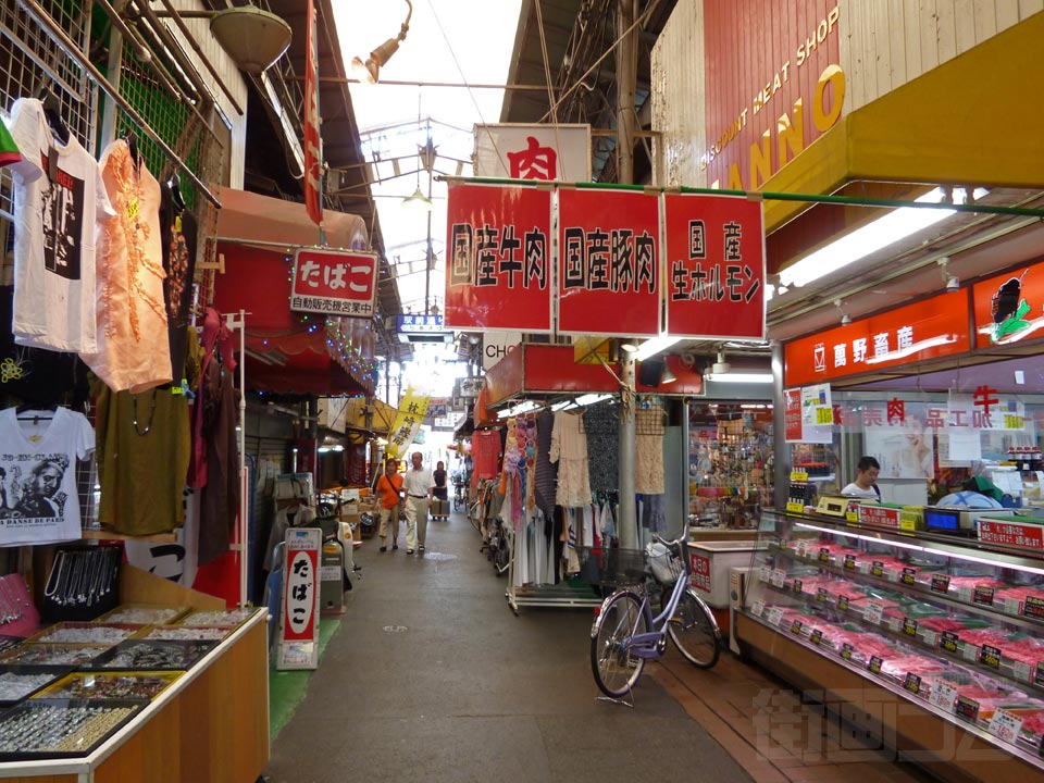 鶴橋駅前通り写真画像