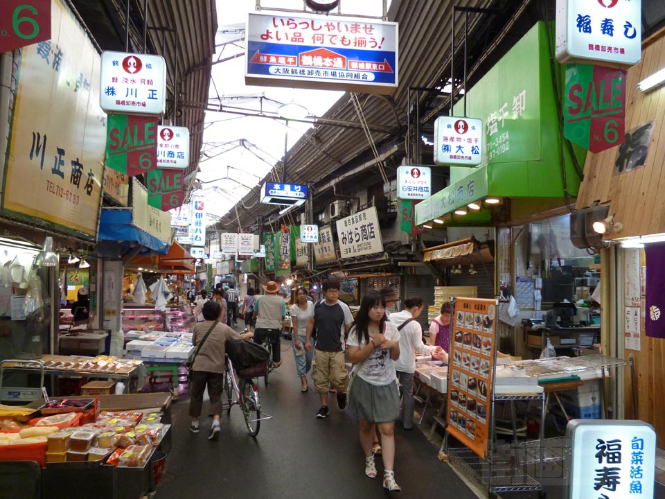 鶴橋本通り写真画像