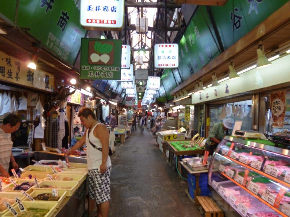 鶴橋卸売市場写真画像