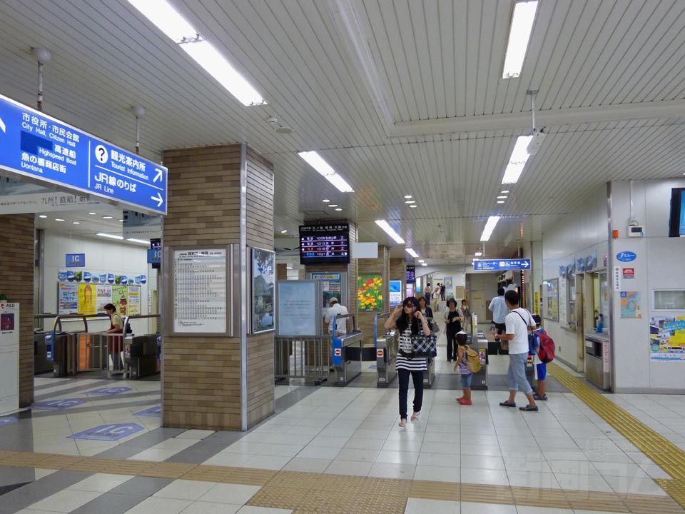 JR明石駅改札口写真画像