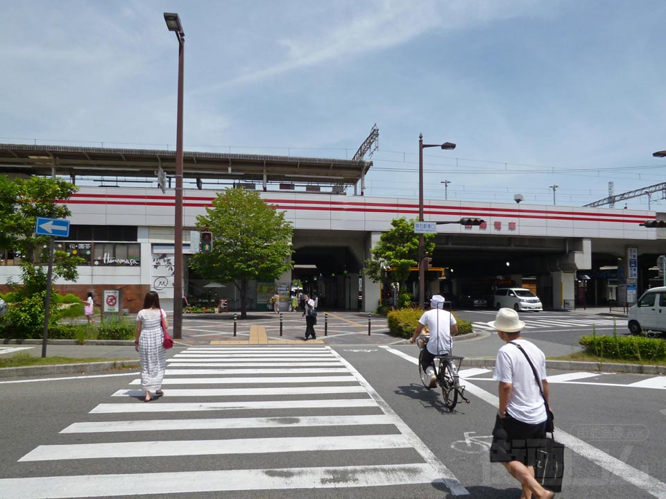 明石駅東口交差点写真画像