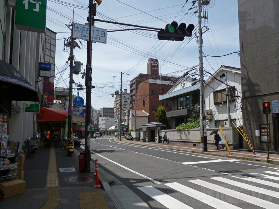 明淡商店街写真画像