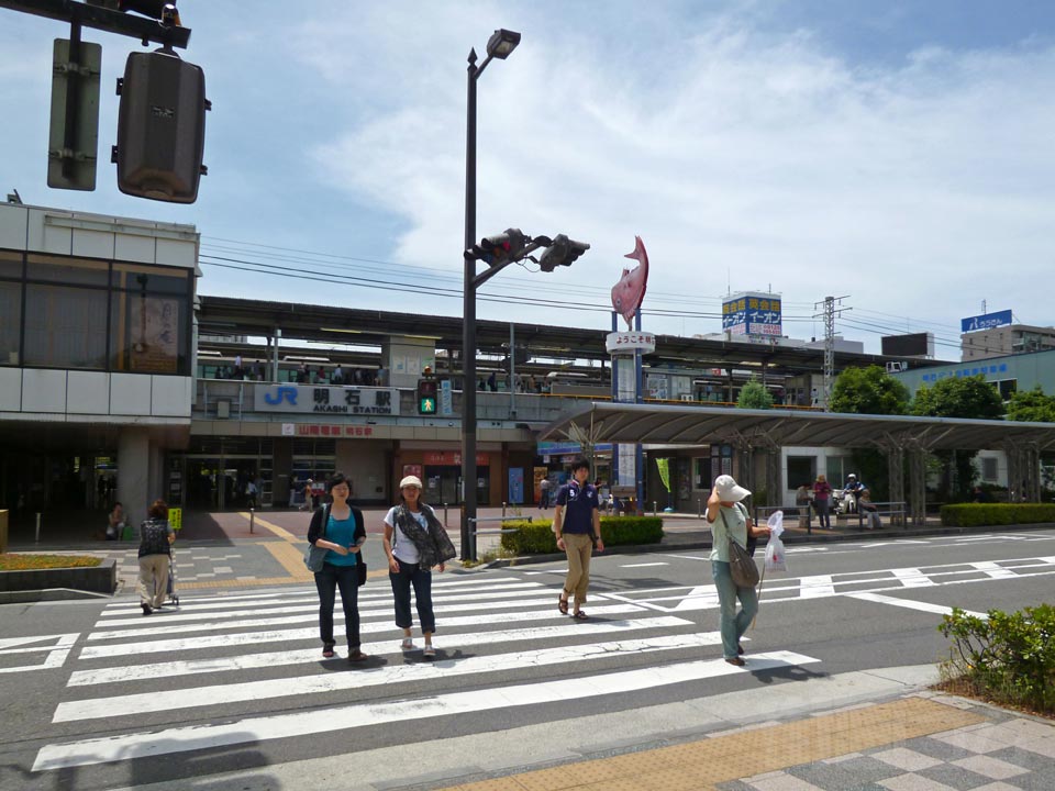 JR・山陽明石駅北口前写真画像