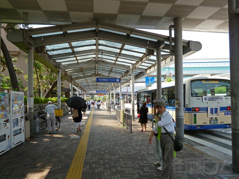 甲子園駅前バス停