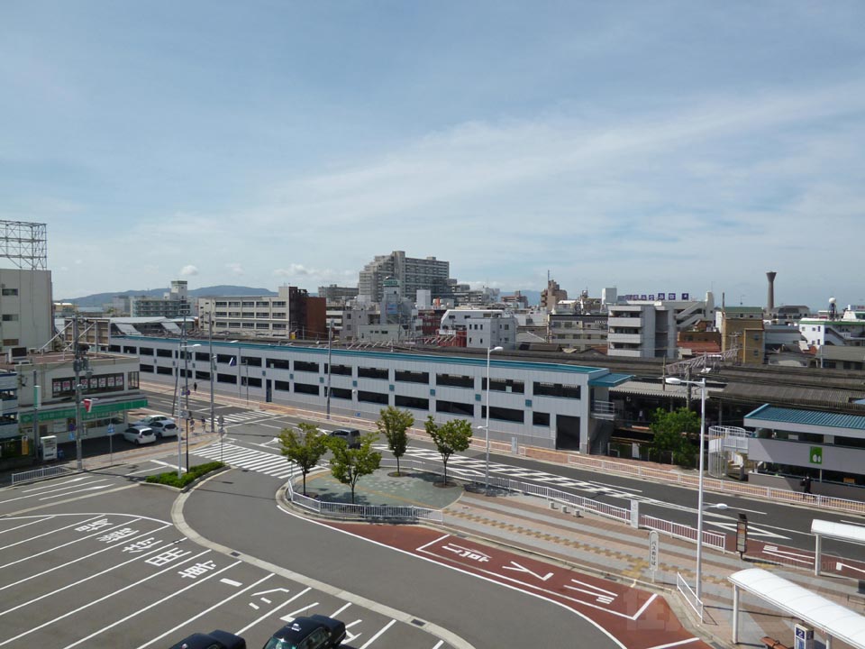 JR西明石駅(新幹線)ホームから西口方面