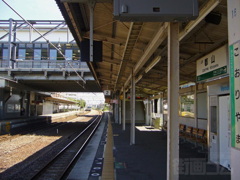 JR郡山駅ホーム写真画像