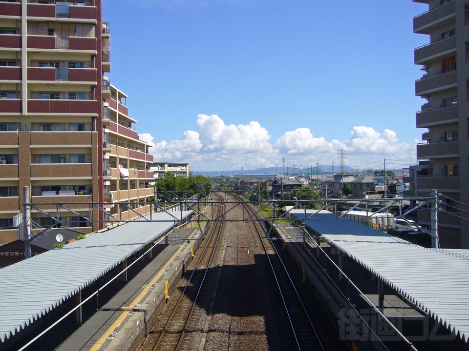 JR郡山駅ホーム写真画像