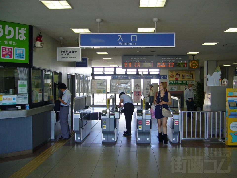 JR郡山駅改札口写真画像