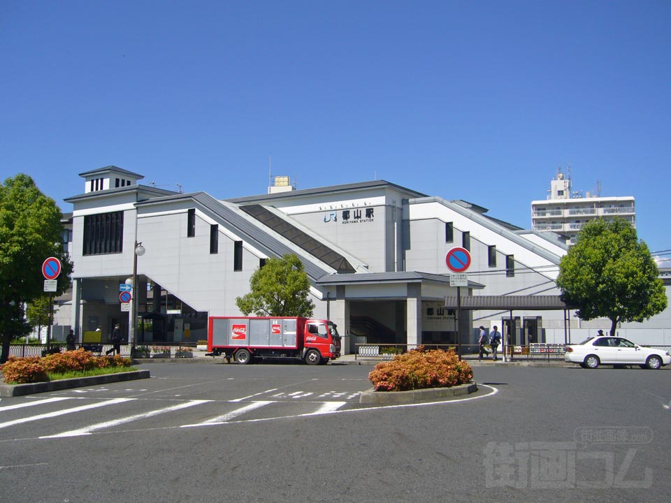 JR郡山駅東口写真画像