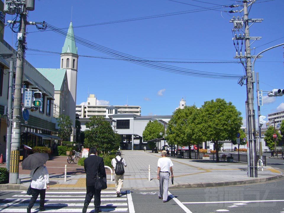 JR郡山駅東口前写真画像