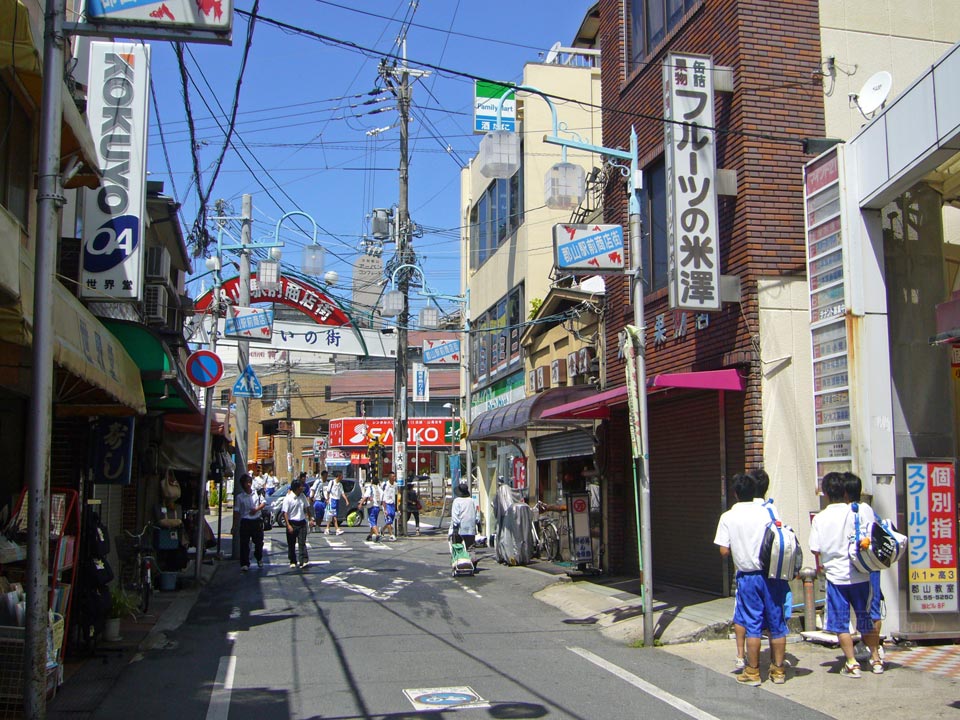 郡山駅前商店街写真画像