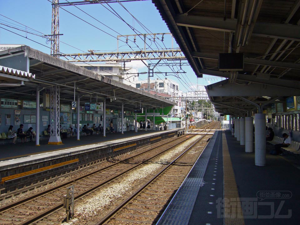 近鉄郡山駅ホーム写真画像