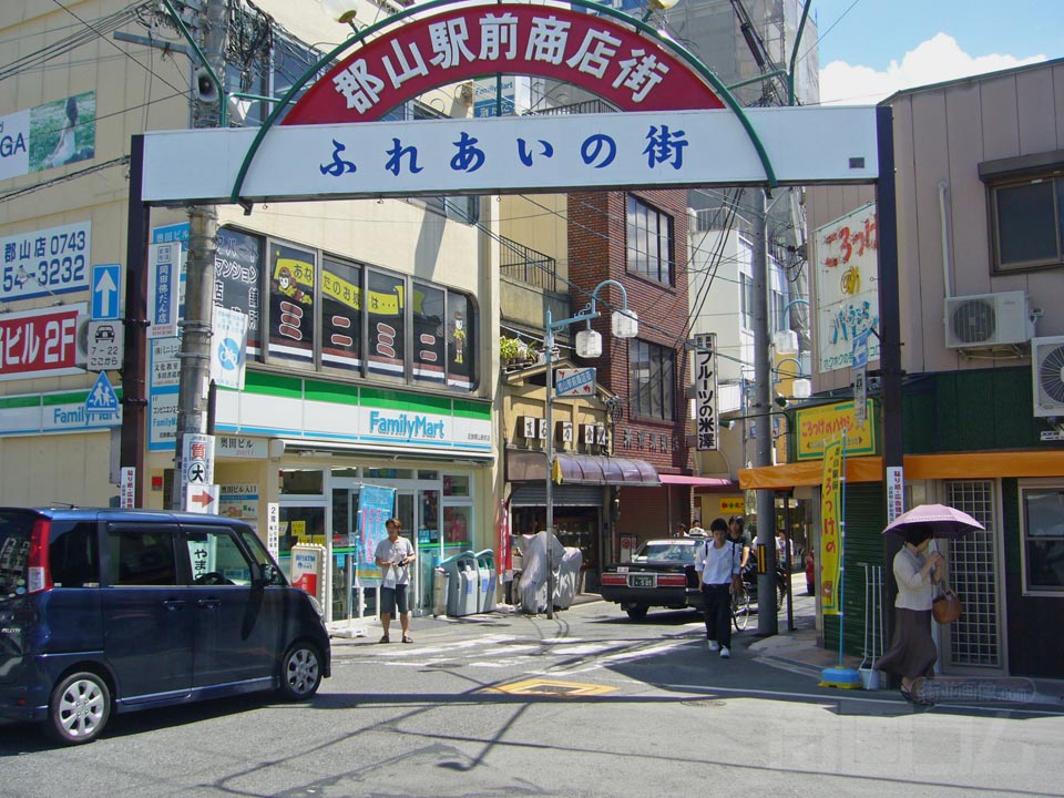郡山駅前商店街写真画像