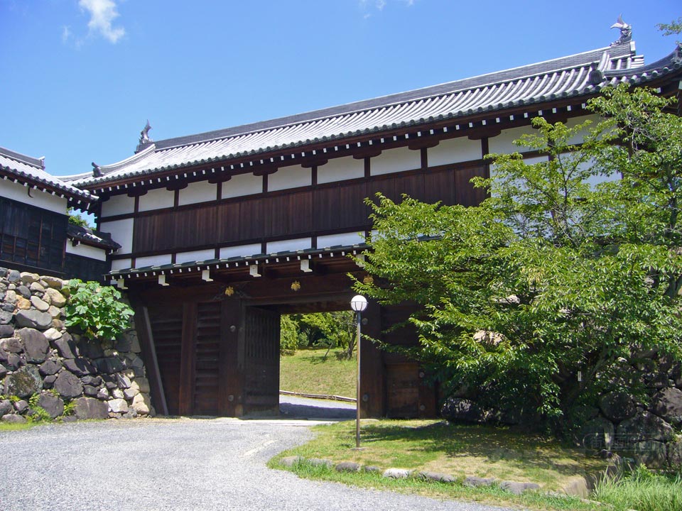 大和郡山城追手門写真画像