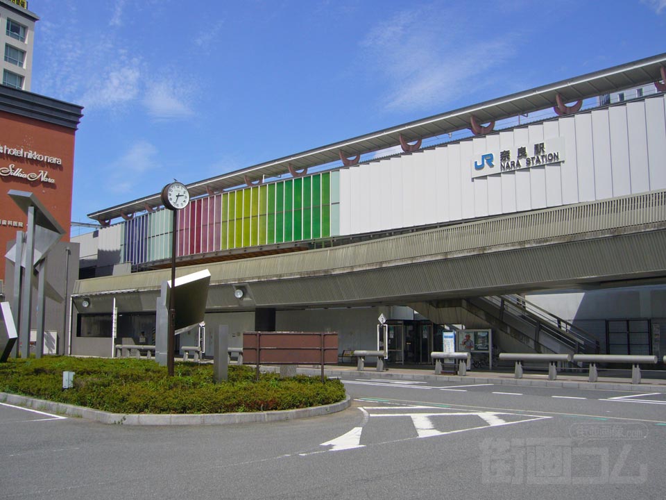 JR奈良駅西口写真画像