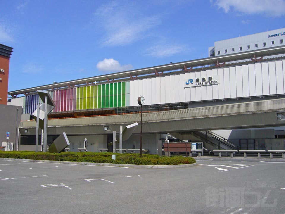 JR奈良駅西口写真画像