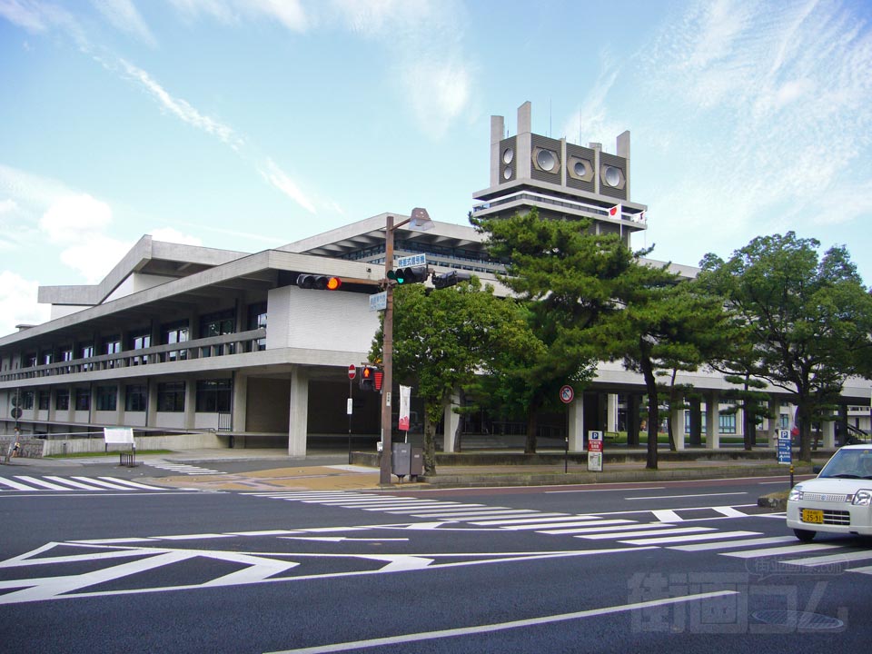 奈良県庁西交差点写真画像