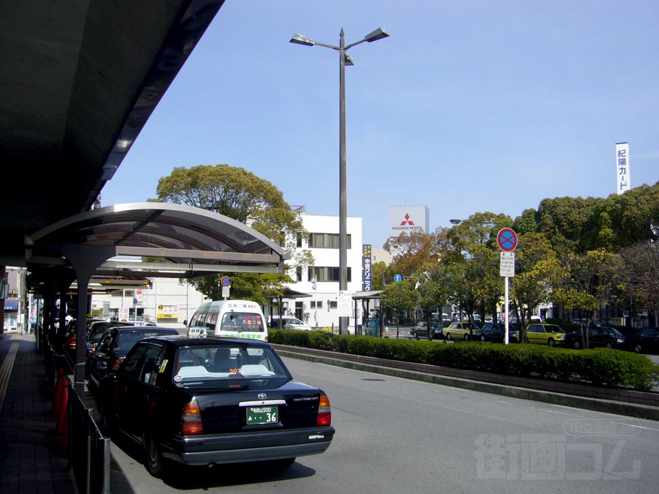 南海・JR和歌山市駅前写真画像