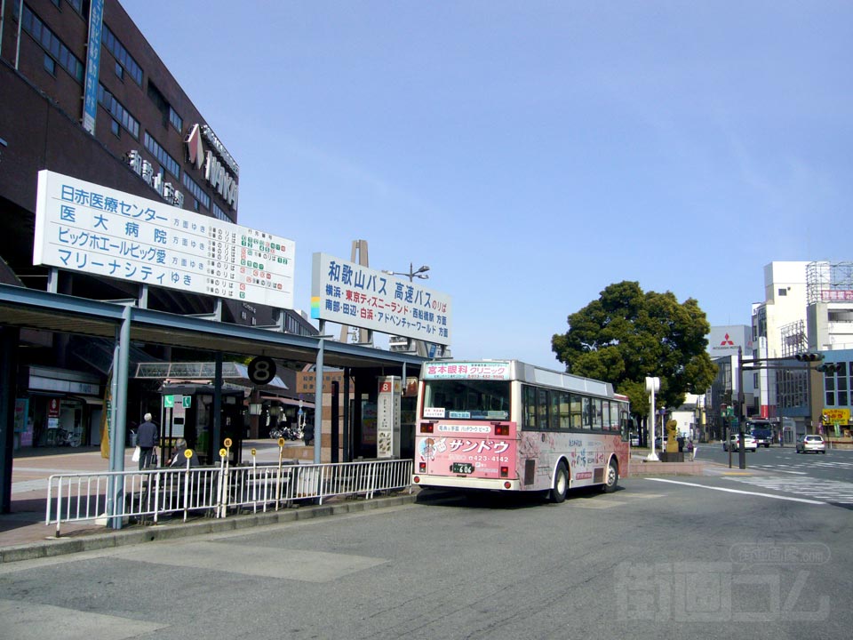 南海・JR和歌山市駅前写真画像