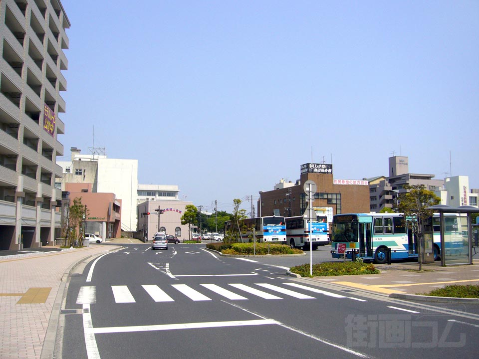 一畑電車松江しんじ湖温泉駅前写真画像