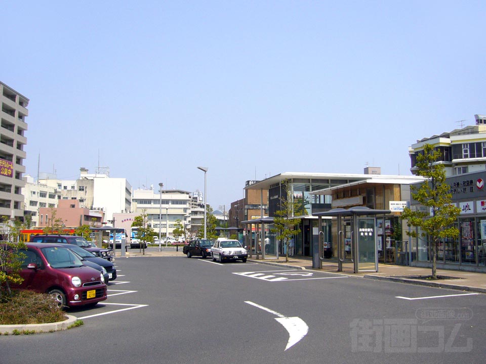 一畑電車松江しんじ湖温泉駅写真画像