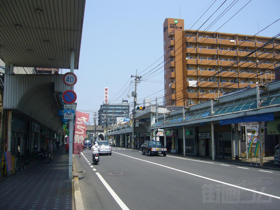 中央通商店街(県道21号線)