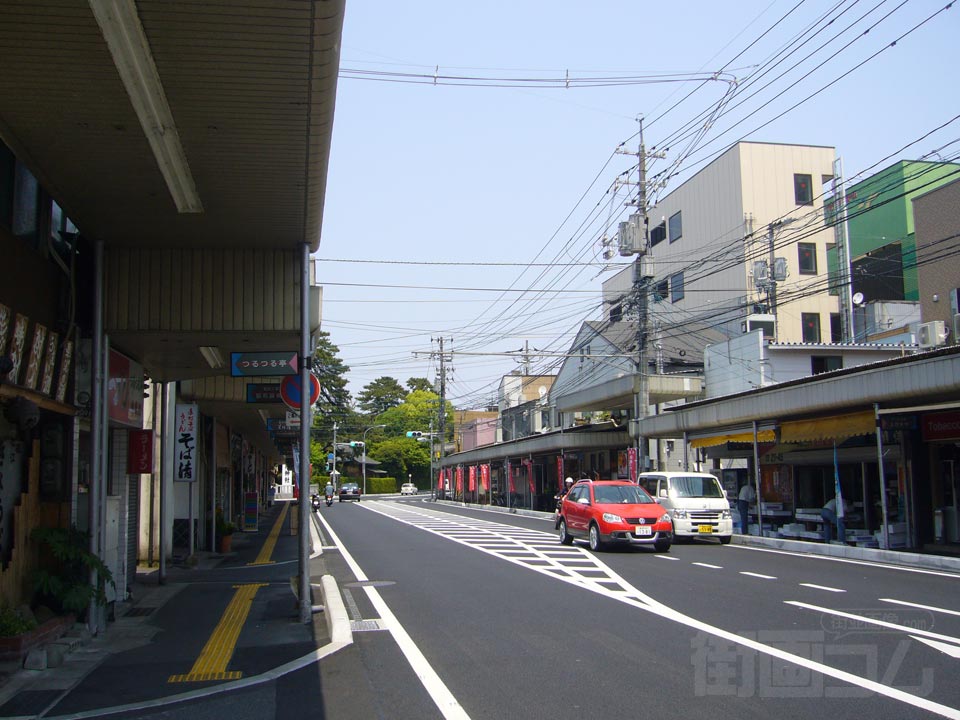 新大橋商店街(県道21号線)