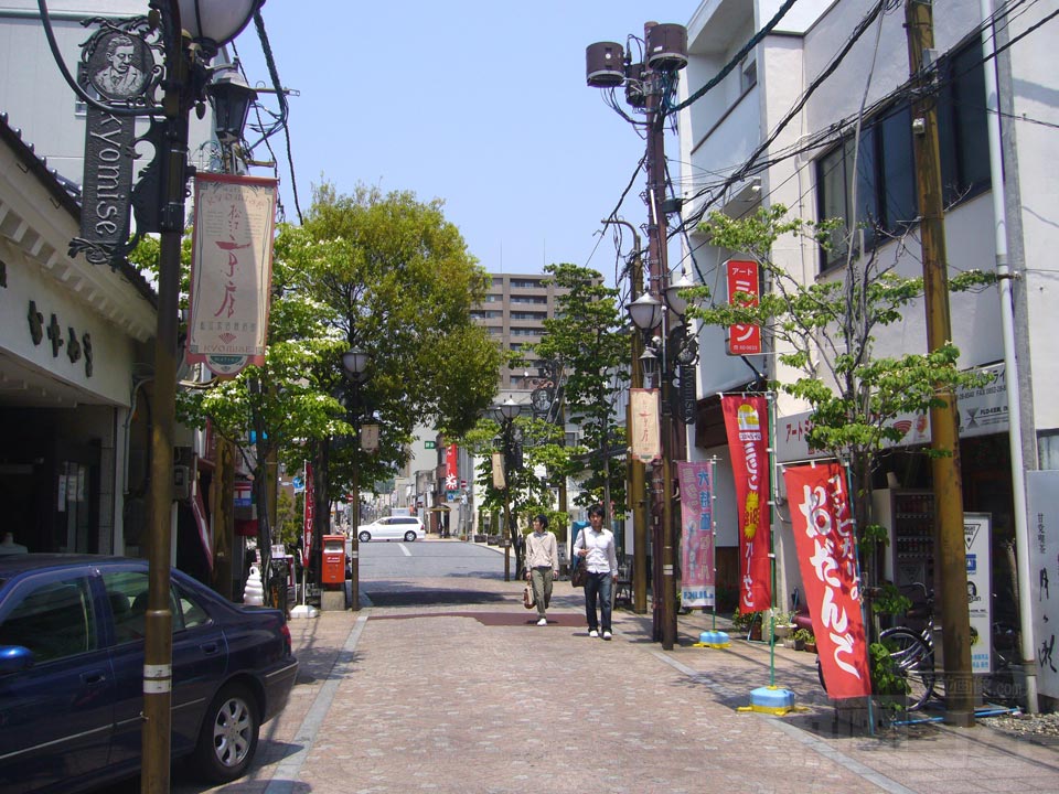 松江京店商店街