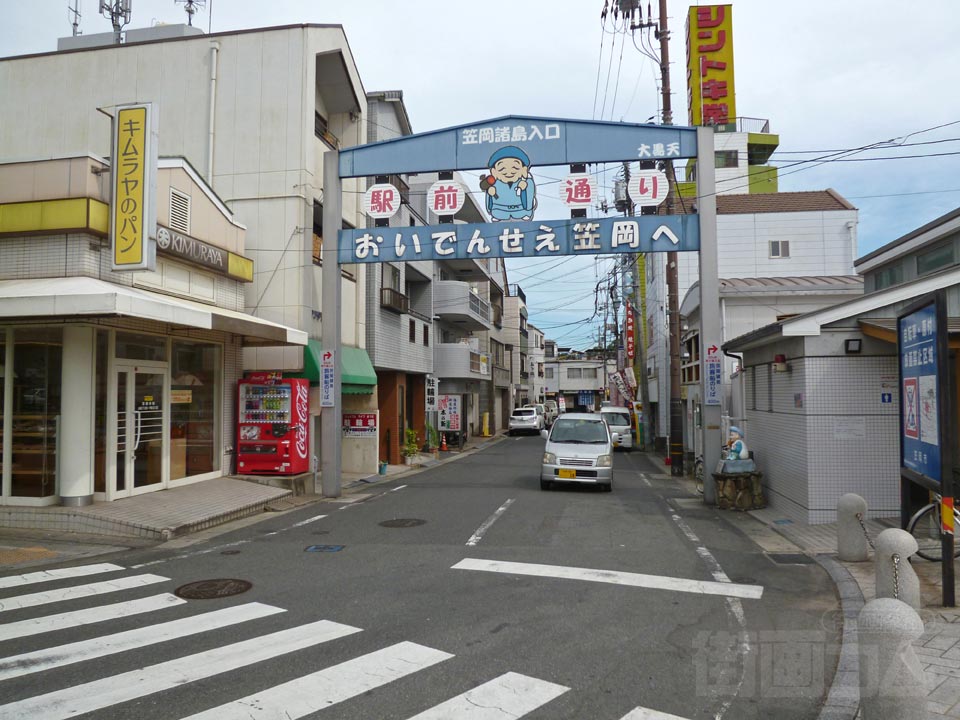 笠岡駅前通り