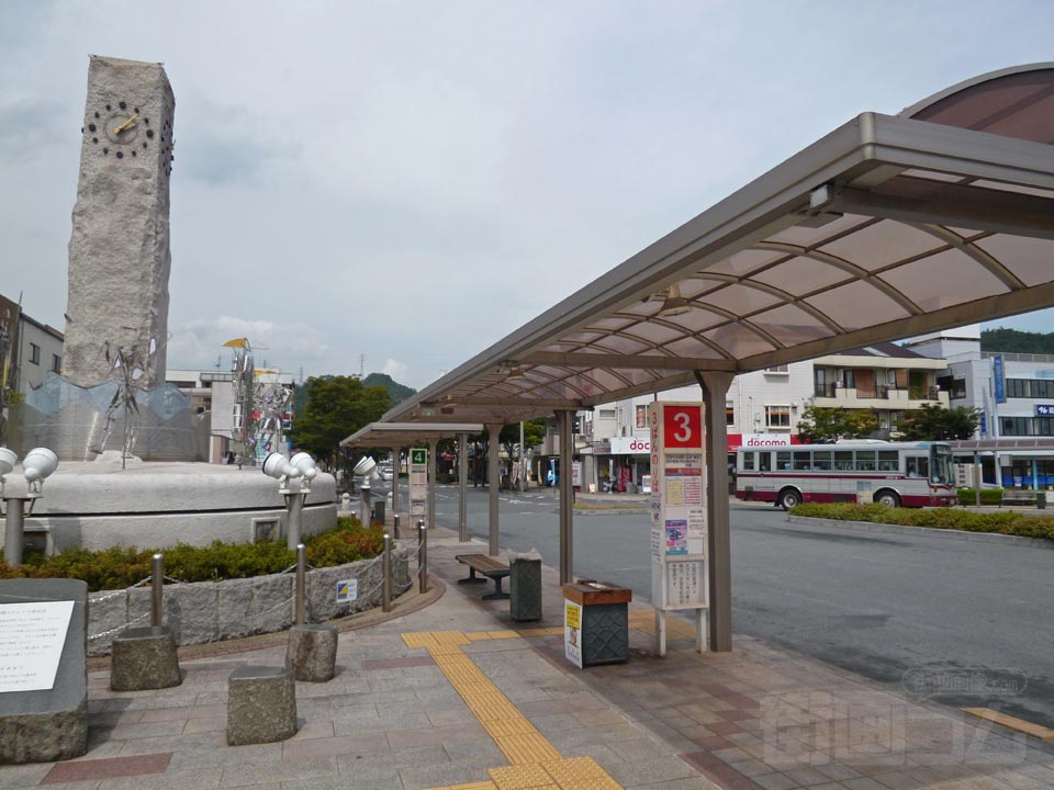 笠岡駅バス停