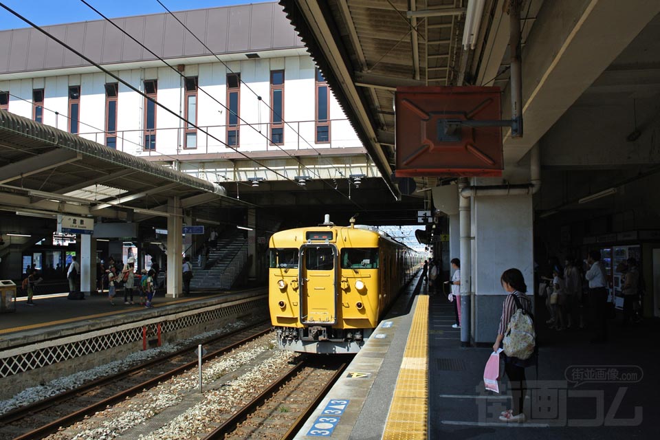 JR倉敷駅ホーム(JR山陽本線)