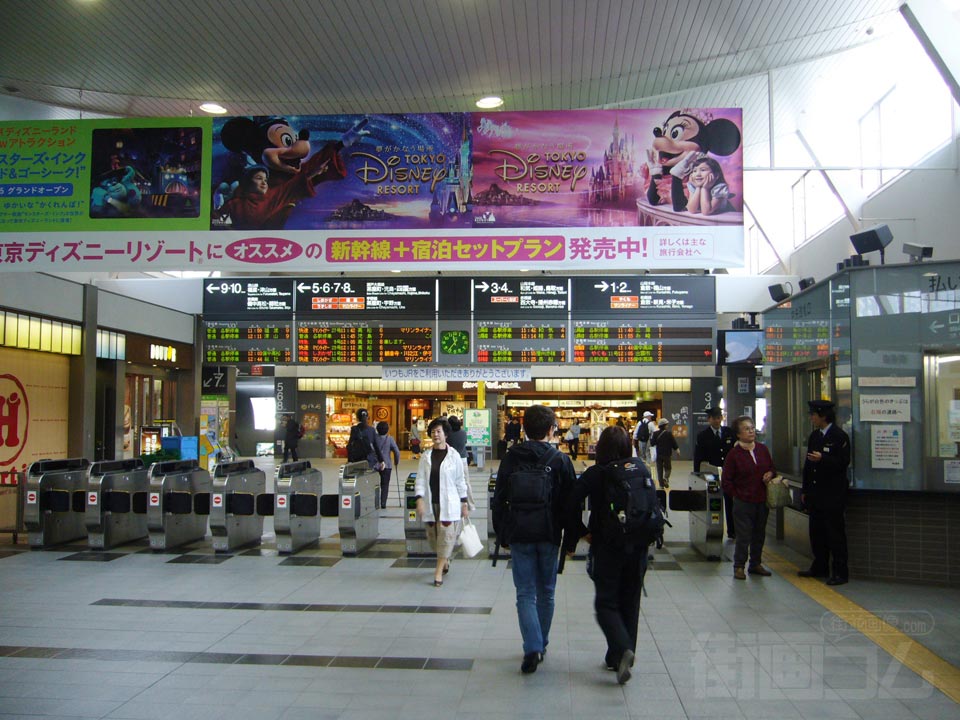 JR岡山駅改札口