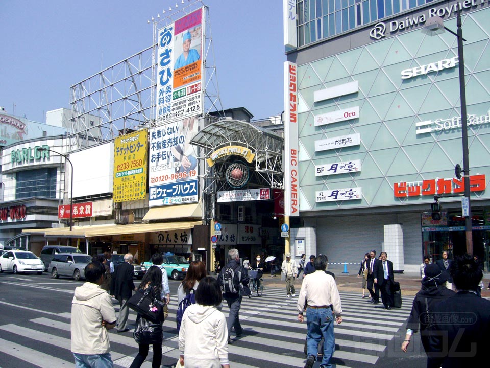 岡山駅前商店街(スカイモール21)