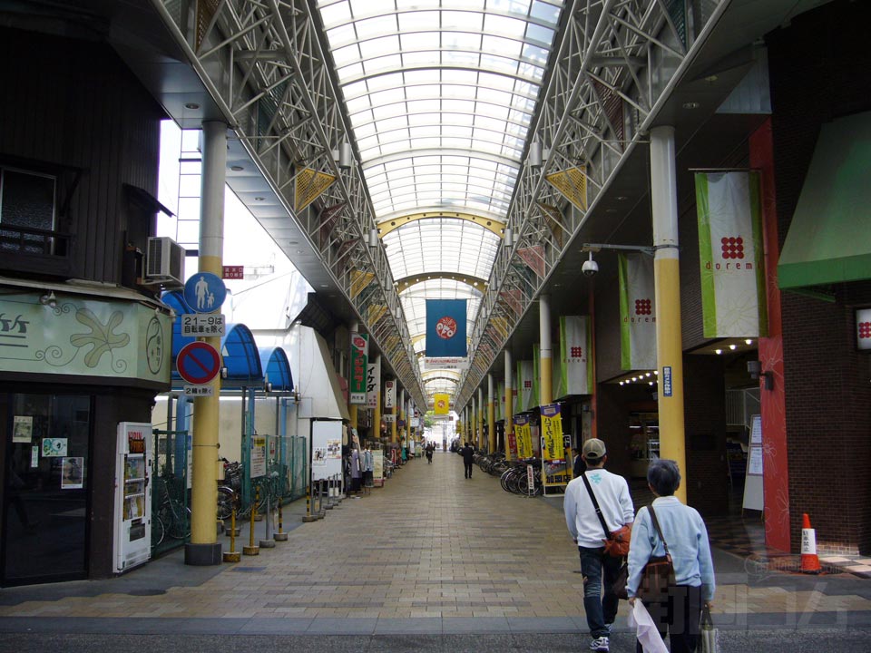 岡山駅前商店街(スカイモール21)