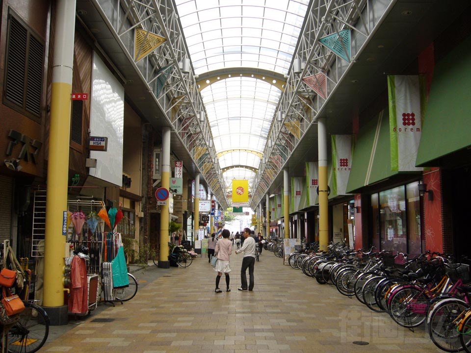岡山駅前商店街(スカイモール21)