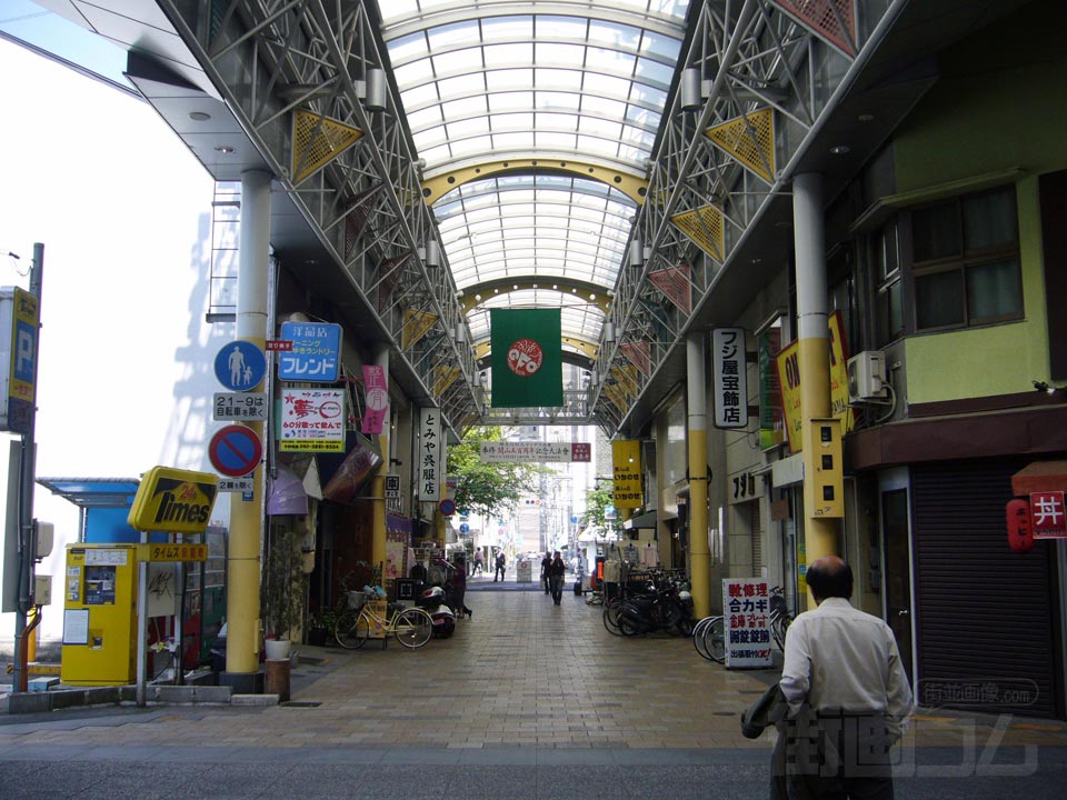 岡山駅前商店街(スカイモール21)