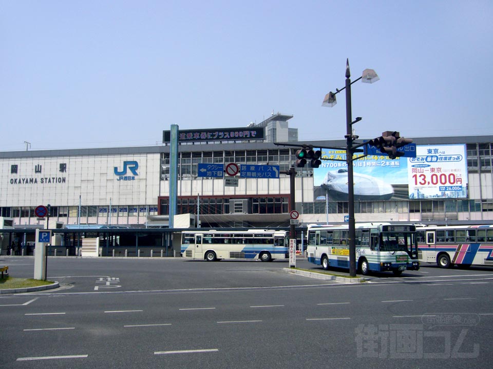JR岡山駅東口