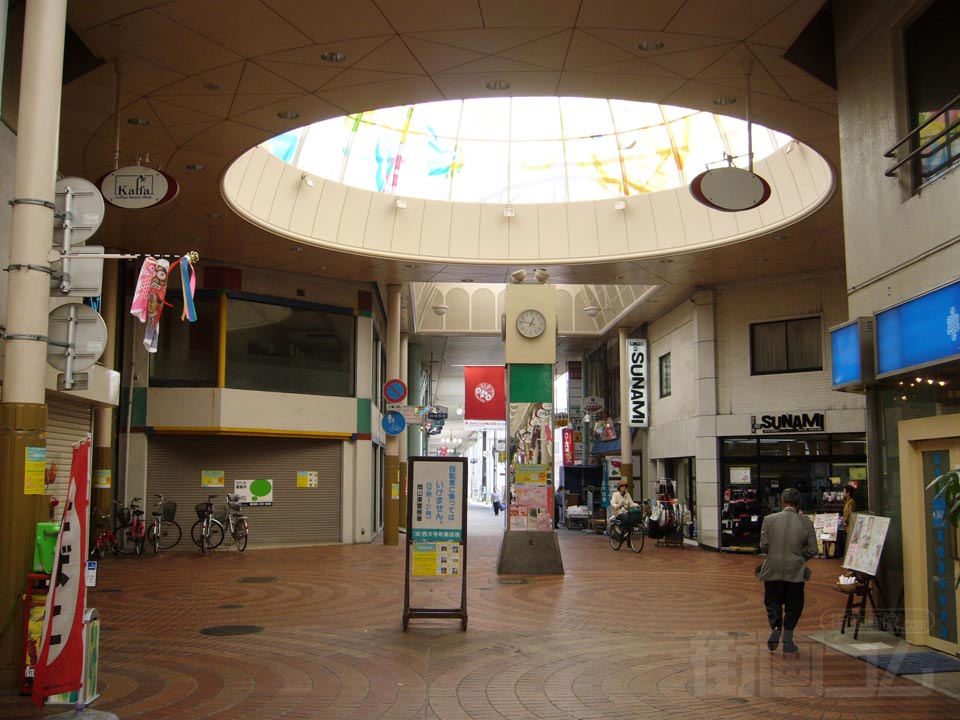 岡山表町商店街時計台