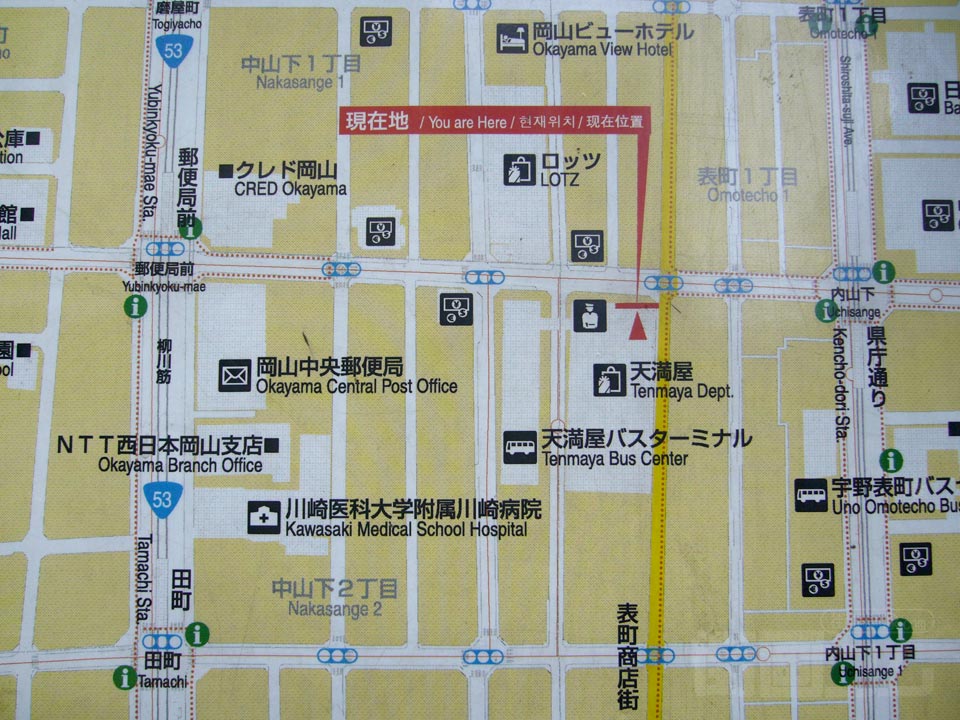 表町周辺MAP