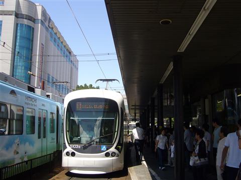 広電広島駅電停写真画像