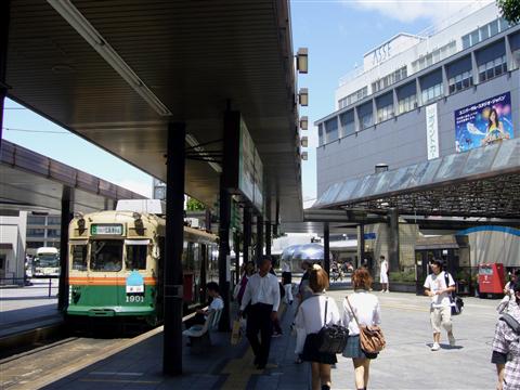 広電広島駅電停写真画像