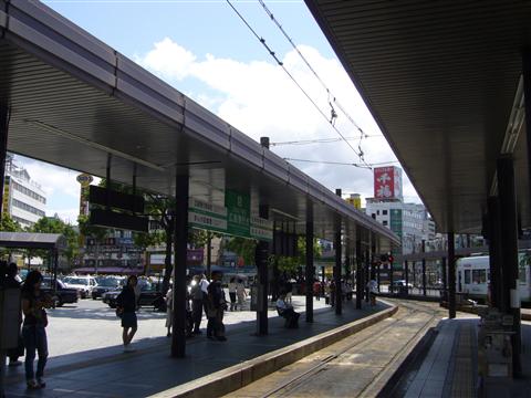 広電広島駅電停写真画像