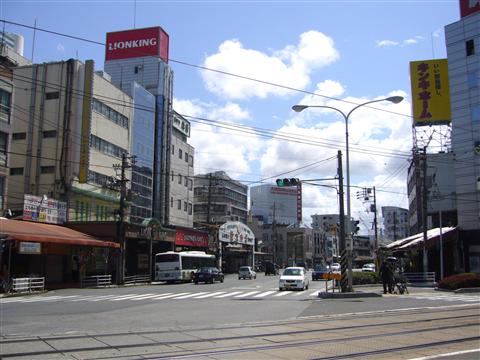 広島駅前東交差点写真画像