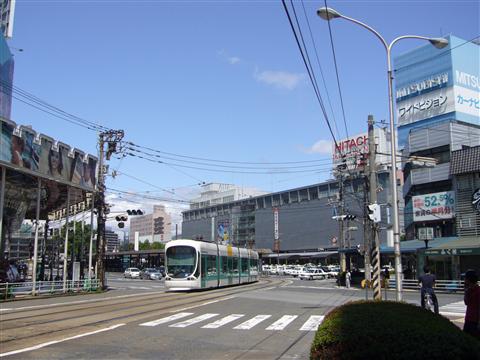 広島駅前東交差点写真画像