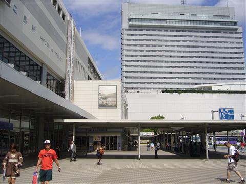 JR広島駅新幹線口写真画像