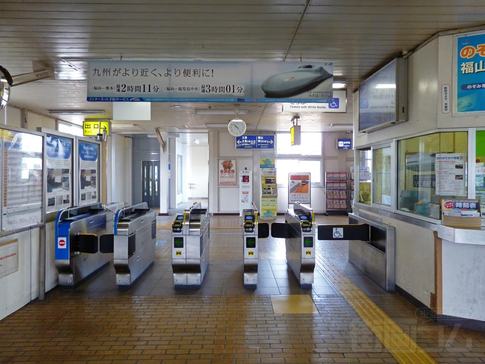 JR松永駅改札口写真画像