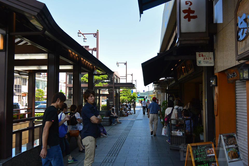 宮島口商店街